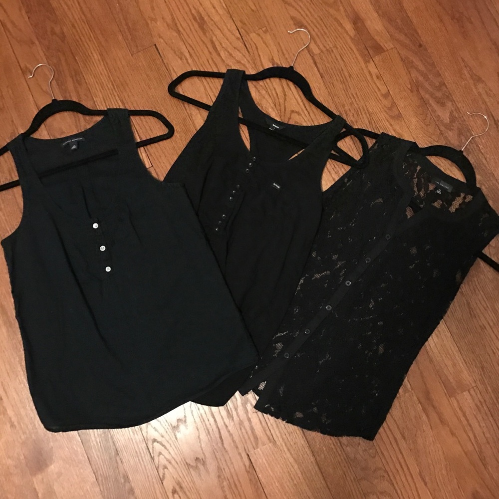 Sleeveless Black Top Bundle